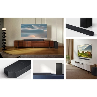 Samsung Soundbar Ev Sinema Sistemi Dolby Atmos 320W,3.1.2 Kanal, Bluetooth, HDMI ,Wİ-Fİ Bağlantılı