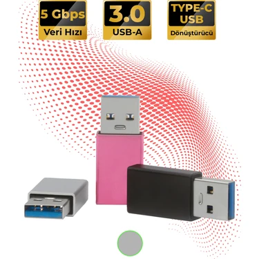 TTAF Type-C To Usb-A 3.0 Dönüştürücü Yüksek Hızlı Veri