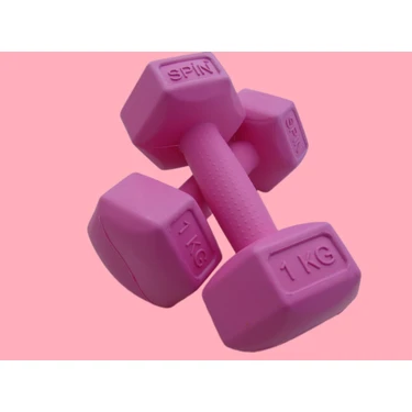 Çakabey 1 kg Çift/takım Plastik Dambıl Ağırlık Kilo ve Renk Seçenekli Dumbell