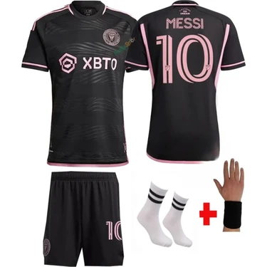 Sidas Messi Miami Çoçuk Futbol Forması 4 Lü Set