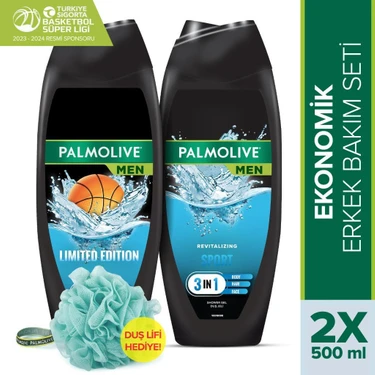 Palmolive Men Tbf Limited Edition Duş Jeli + Palmolive Men Sport Duş