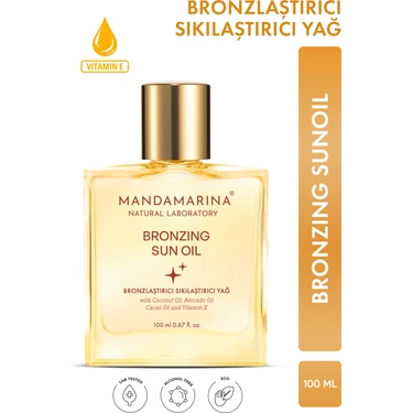 Mandamarina Yoğun Bronzlaştırıcı Sıkılaştırıcı Toparlayıcı Yağ Slim