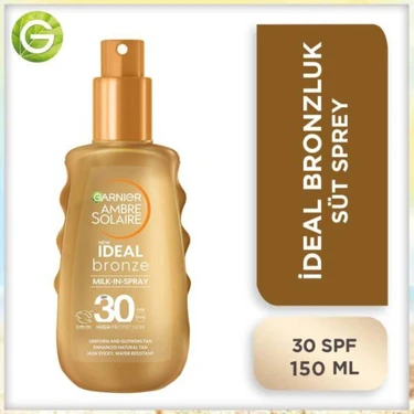 Garnier Ambre Solaire İdeal Bronzluk Güneş Koruyucu Sprey SPF30