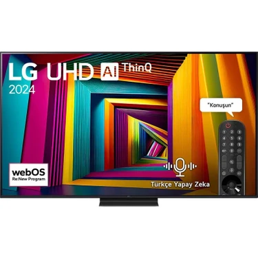 LG 55UT9100 55" 139 Ekran Uydu Alıcılı 4K Ultra HD webOS Smart LED