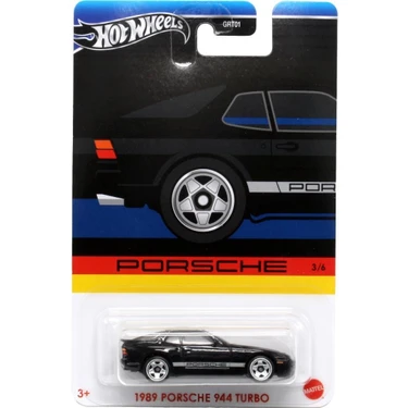 Hot Wheels 1:64 Tekli Arabalar - 1989 Porsche 944 Turbo Grt01 -