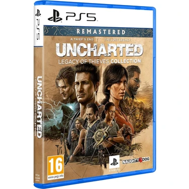 Naughty Dog Uncharted Legacy Of Thieves Collection Aksiyon Oyunu PS5 Türkçe Dublaj ve Menü