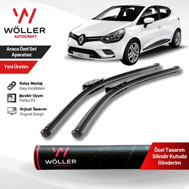 Wöller Renault Clio 4 Silecek 2012 2020 Silecek Takımı Araca