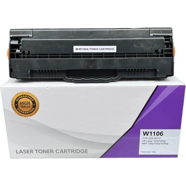 Toner Mağazası Hp 106A W1106A / 107A / 107W / Mfp 135W /135A/ Mfp 137FNW Çipli Siyah Muadil