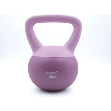 Slazenger 4 kg Soft Kettlebell Yumuşak Malzeme ile Güvenli Tutma ve Kaymayı Önleyen
