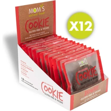 Mom's Natural Foods Glutensiz BROWNIE Cookie -