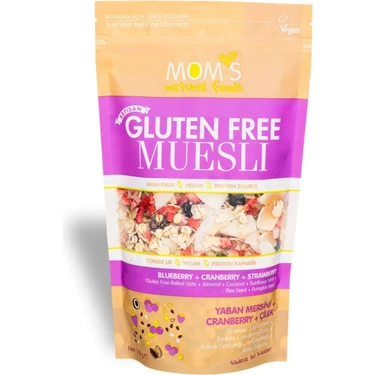 Mom's Natural Foods Glutensiz MÜSLİ 300