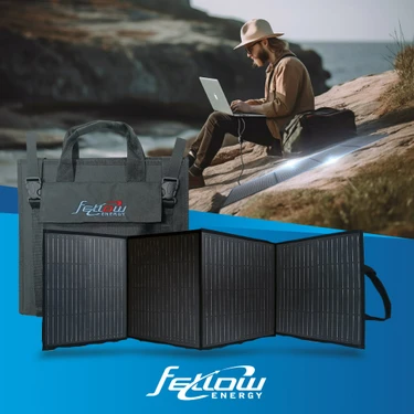 Fellow Power Pro 100W Taşınabilir Katlanabilir Güneş