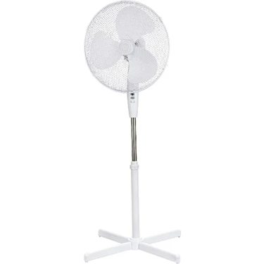 Opp 45 Watt Beyaz Ayaklı Vantilatör 40 cm Geniş Salınım Açısı ile Yüksek Performans