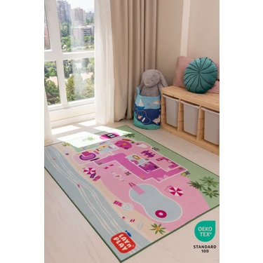 LAY'n PLAY DOLLHOUSE ÇOCUK OYUN HALISI - BEBEK