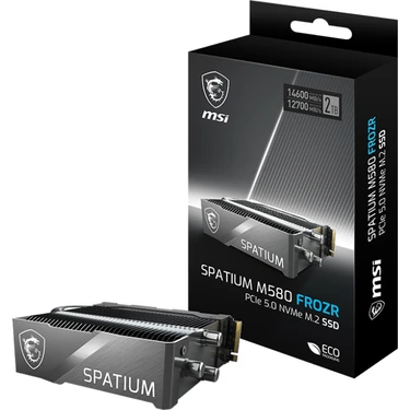 Msı SSD Spatıum M580 Pcıe 5.0 Nvme M.2 2tb