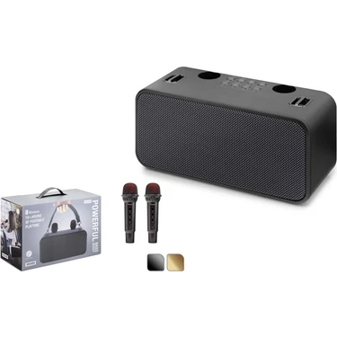 Hadron 186PRO Bluetooth Karaoke  2 Mikrofonlu