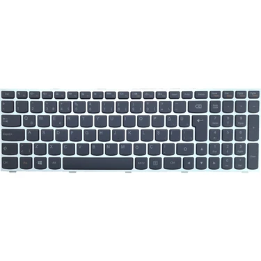 Lenovo Ideapad 300-15ISK Type 80RS, 80Q7 Klavye (Gümüş) Fiyatı