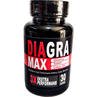 Diagra Max Dıagra Max	erkek Peerformans 	30