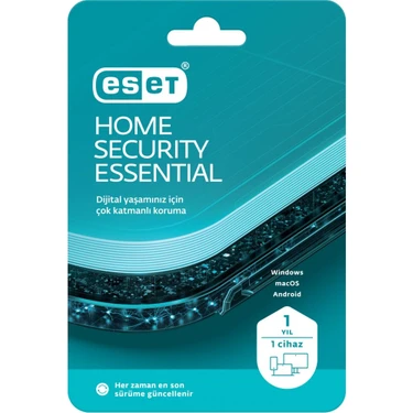 Eset Home Securä±ty Premä±um 1 Kullanä±cä± 1 Yä±l Box