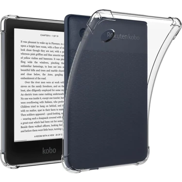 Kobo Clara Colour/BW Modeli için Şeffaf Mat Kılıf E Kitap Okuyucu ile Uyumlu Ekran
