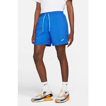 Nike Sportswear Woven Flow Shorts Blue Unisex Gunluk ve Fiyat