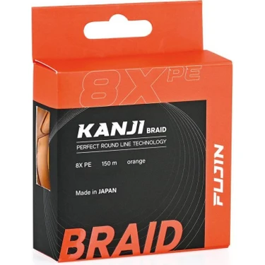 Fujin Kanji 8x 150MT 0.128MM Orange Ip Misina Fiyatı