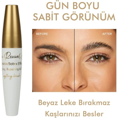 Kaş Şekillendirici ve Sabitleyici Botox Etkili Kaş Waxı - Kaşlarınıza Canlılık