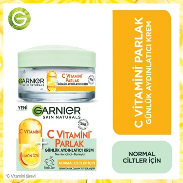 Garnier C Vitamini Parlak Günlük Aydınlatıcı Nemlendirici Krem