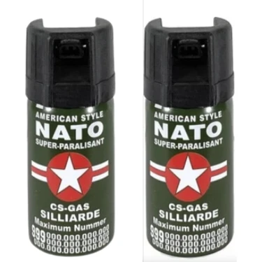 Mrc Tactical 2 Adet 50ML Orjinal Nato Koruyucu Biber Spreyi