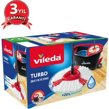 Vileda Turbo 2in1 Pedallı Temizlik