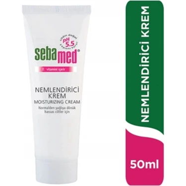 SEBAMED NEMLENDİRİCİ KREM TÜP GÜNDÜZ KREMİ 50