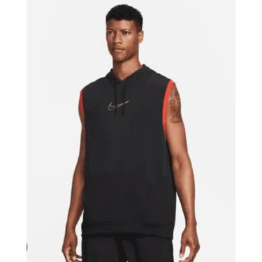 Nike Dri-Fıt Men's Sleeveless Hooded Pullover Training Top - Erkek Antreman Üst