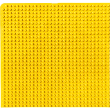 Creative Games Yapı Blokları Zemin Sarı 24,5x24,5 CM Klasik Blok