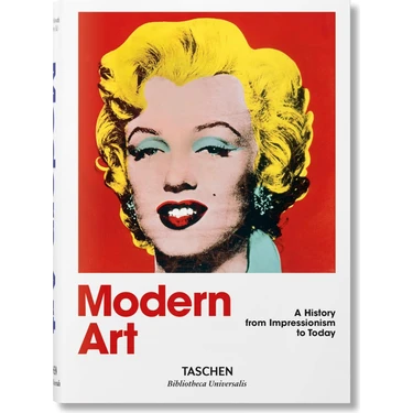 Taschen Modern Art Hans Werner Holzwarth 696 Sayfa Ciltli Kitabı