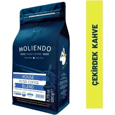 Moliendo House Blend Filtre Kahve (Çekirdek Kahve) 250