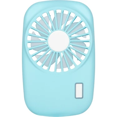 ZSHSKJ Taşınabilir El Tipi USB Şarj Edilebilir Mini Fan Mavi (Yurt