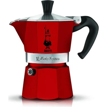 BIALETTI 4942 KIRMIZI MOKA EXPRESS KAHVE