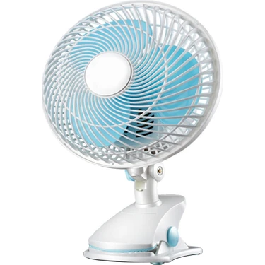 ZHKJ Shop Klips Tabanlı Mini Elektrikli Fan, Uzunluk: 3m (Yurt