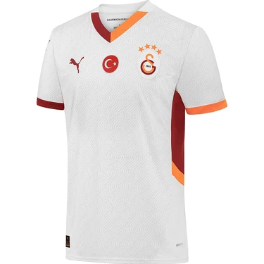 Puma Galatasaray 2024/25 Dış Saha Erkek Beyaz Futbol Forması