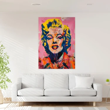 Painted Anarchy Pop Art Zamansız Sanat Başyapıt Duvar Sanatı Fiyatı