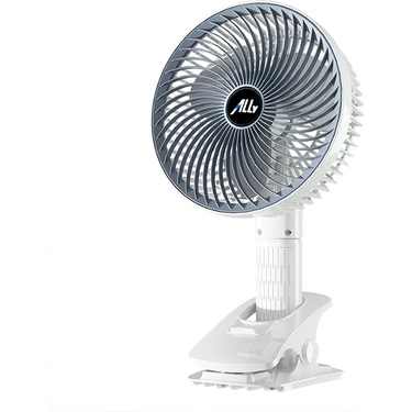 Ally Usb Kablolu 3 Kademeli Mini Fan Sessiz Klipsli Vantilatör