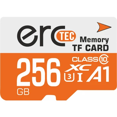 ercTEC 256GB C10 XC TF Hafıza