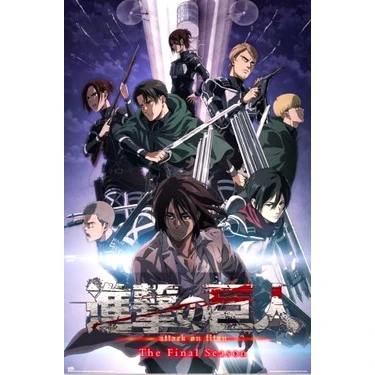 Grupoerik Attack on Titan - The Final Season Maxi