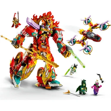 Lego® Monkie Kid Nezha'nın Ateş Çemberi Robotu 80057 Fiyatı