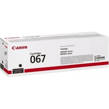 Canon CRG-067 Siyah Orjinal Toner / LBP-631CW - LBP-633CDW - MF-651CW - MF-655CDW - MF-655CX -