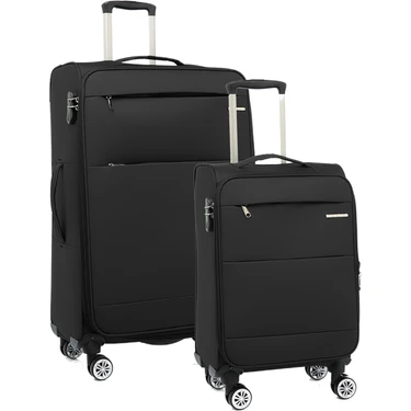 Louisiana Polo 2'li Valiz Seti Büyük Ve Kabin Boy Lüx Kumaş Fiyatı