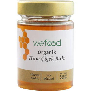 Wefood Organik Ham Çiçek Balı 460