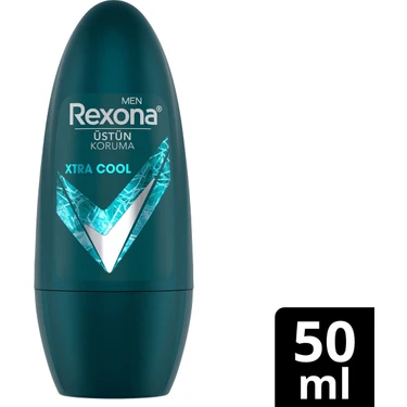 Rexona Üstün Koruma Erkek Roll On Deodorant Xtra Cool 72 Saat Kesintisiz Koruma 50