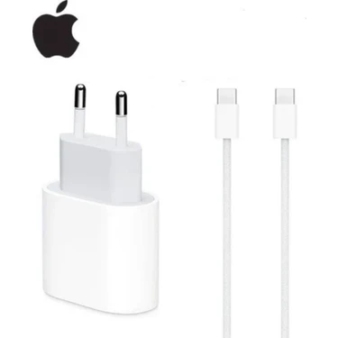 Empo Cases 25W Hızlı Şarj Cihazı + Type-C iPhone Şarj Kablosu