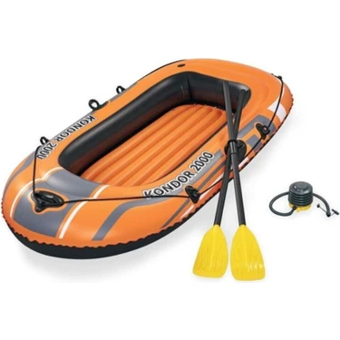 Bestway Hydro-Force 196 x 114 cm Şişme Bot Dayanıklı Özellikleri ile Ekstra Konfor